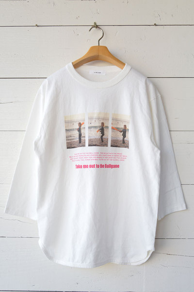 【Le Melange (Lady's)(トップス、ボトムス)】コラボフォトプリントTee　2025/3/5 UP